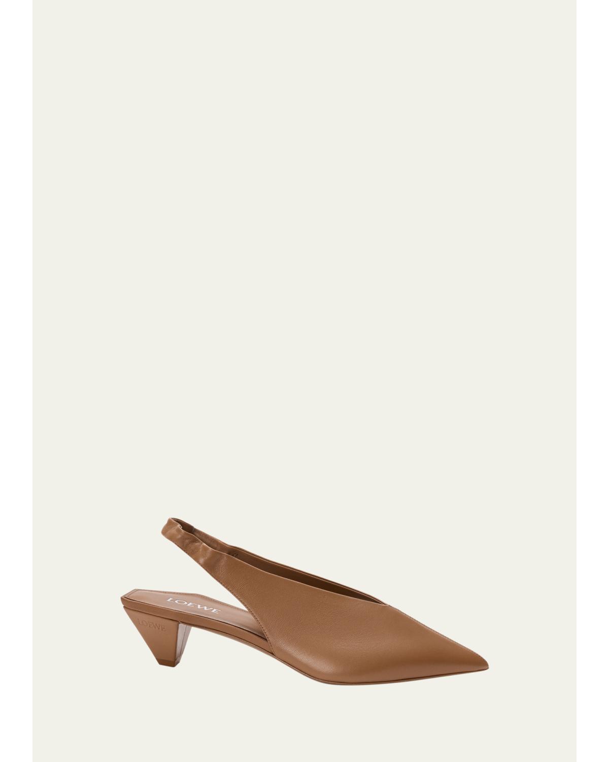 45Mm Origami Cubic Slingback