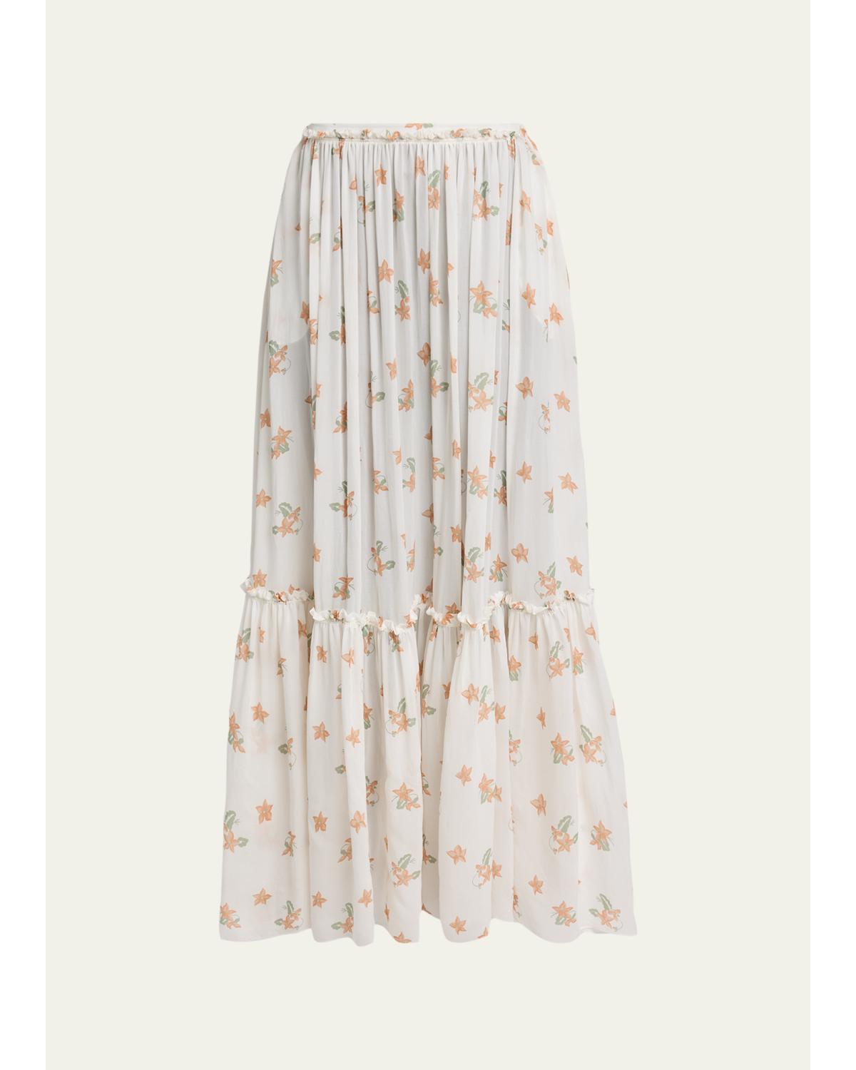 Blooms Print Maxi