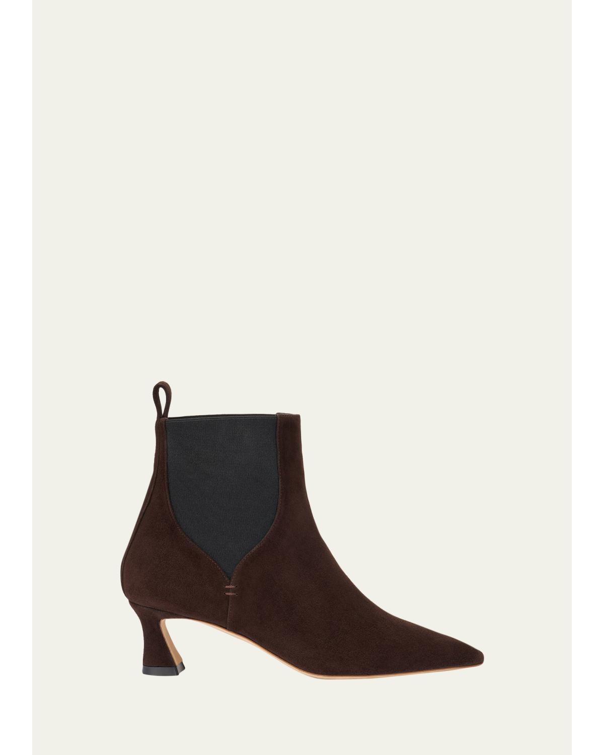 Carolyn Suede Chelsea Boots