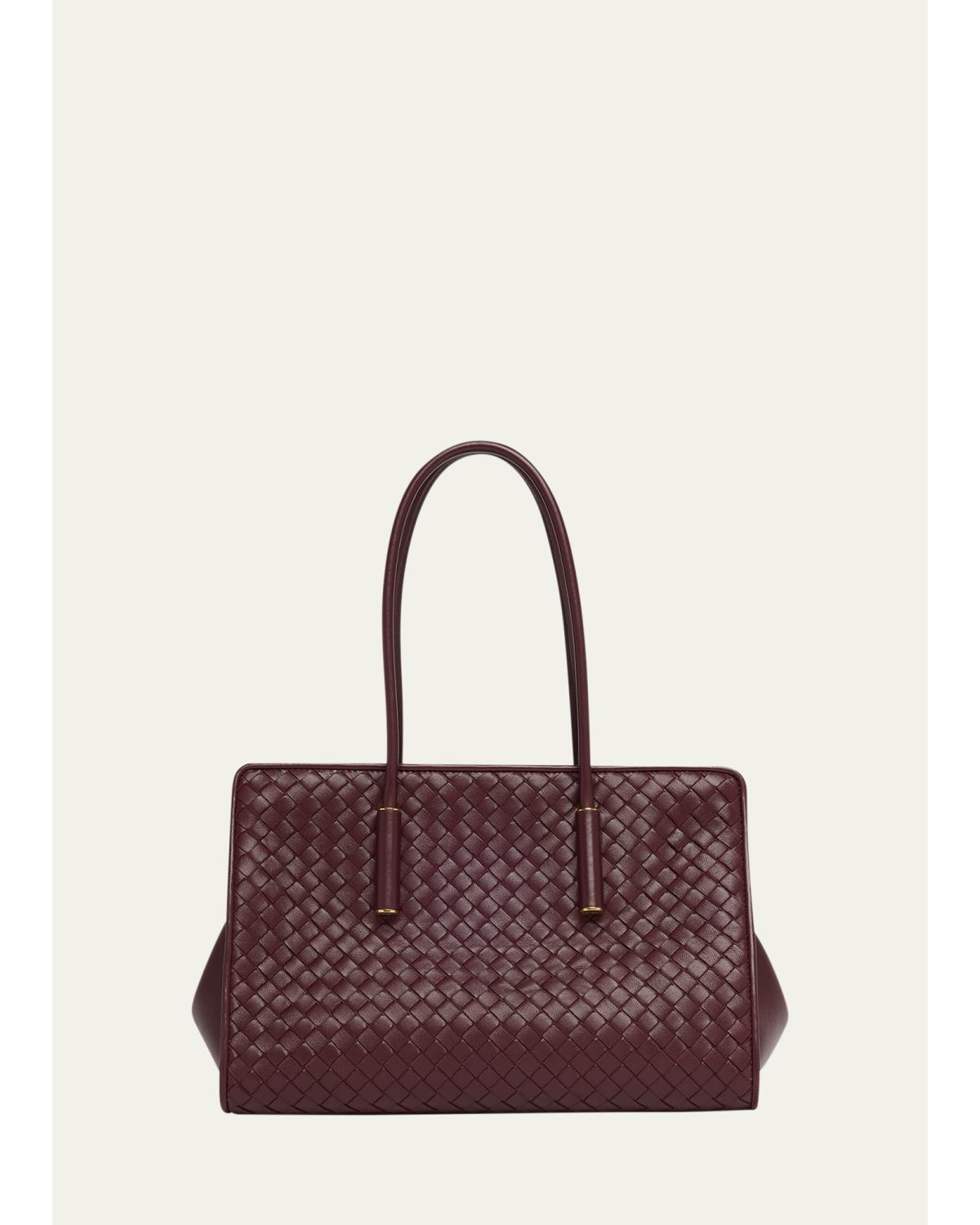 Barbara Small Leather Tote Bag
