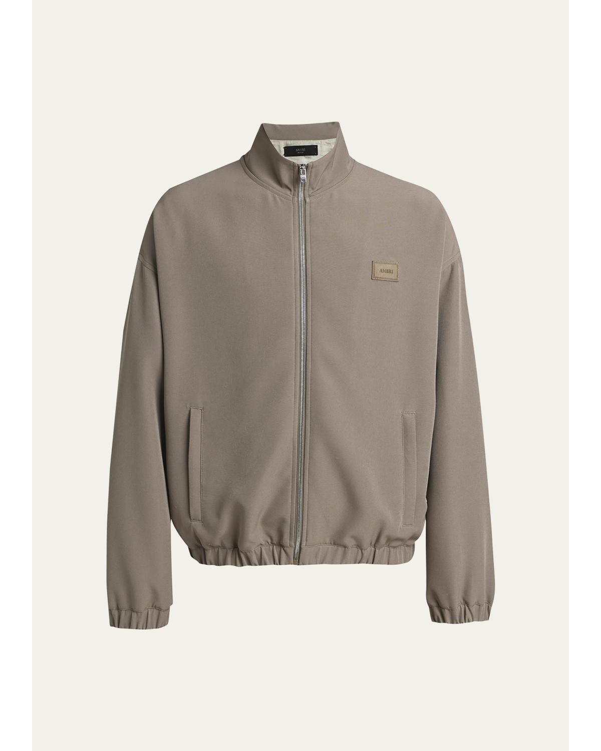 Men'S Logo Patch Full-Zip Blouson