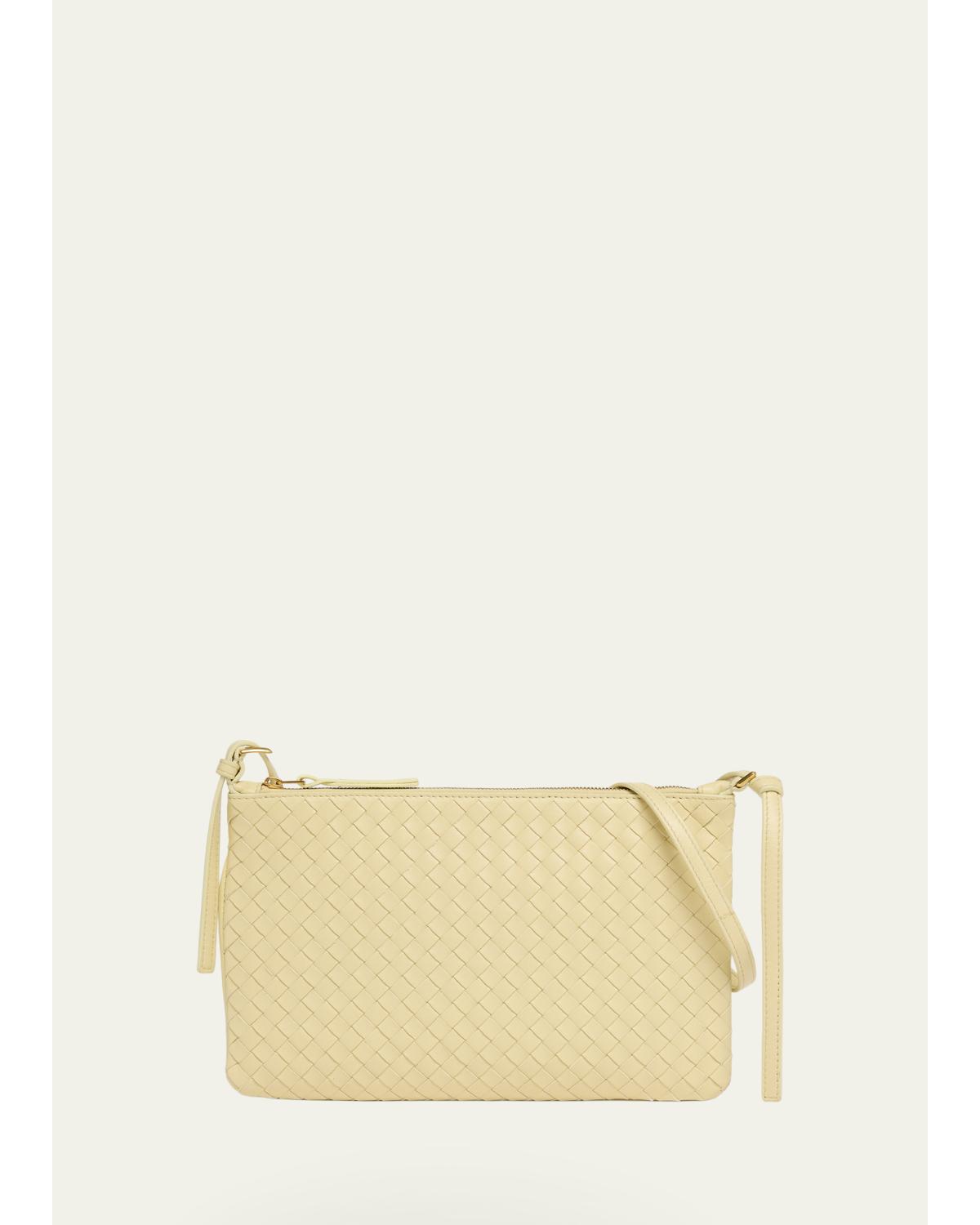 Bottega Veneta Gemellini Leather Crossbody Bag