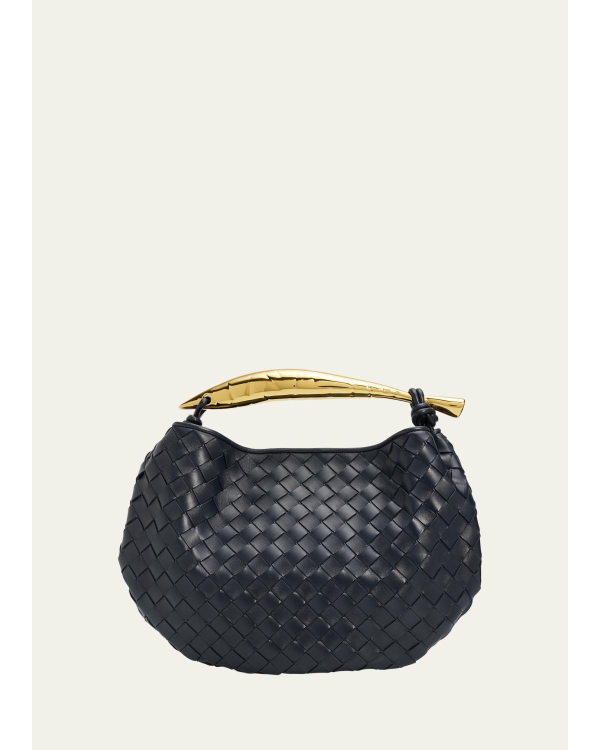 Sardine Leather Top-Handle Bag