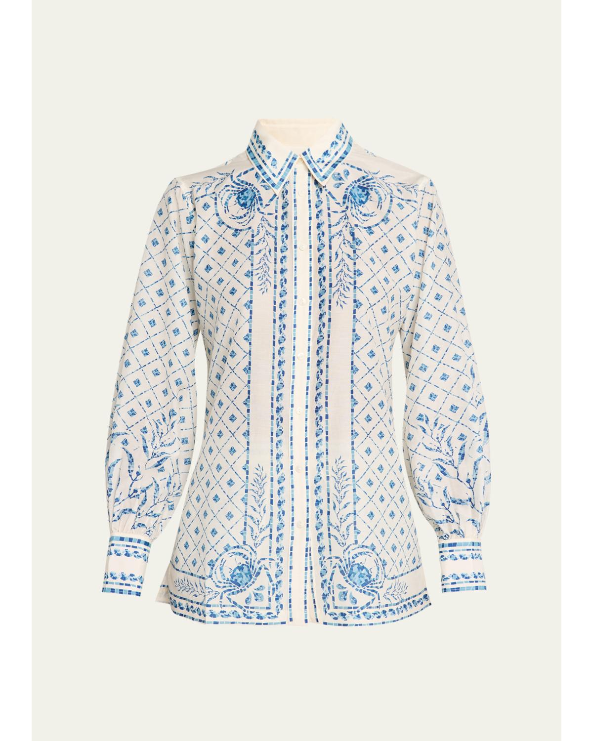 Esther Button-Front Shirt