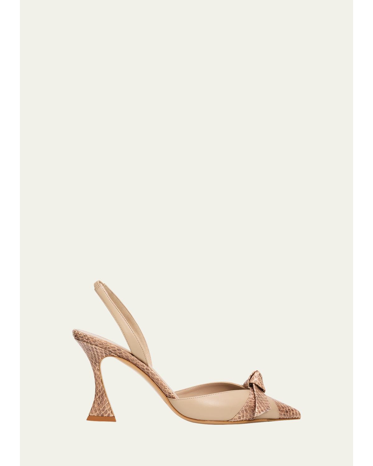 85Mm Clarita Mixed Slingback