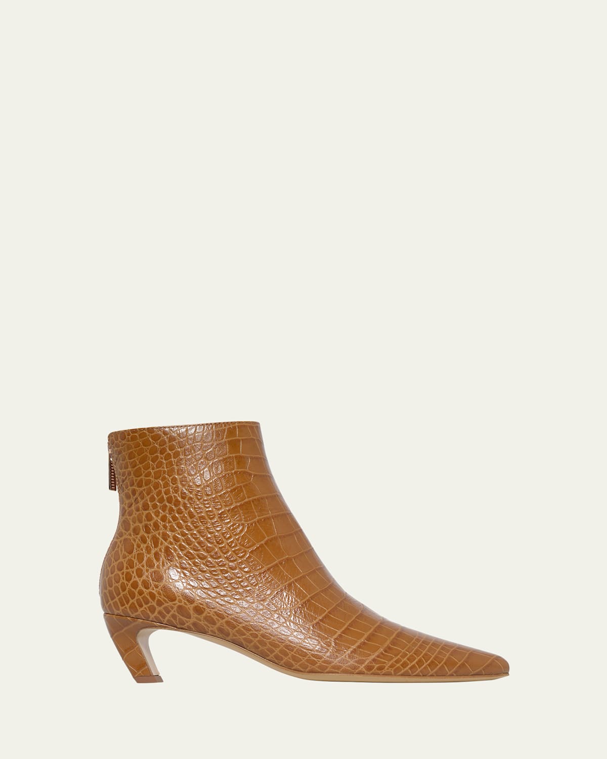 Gabriela Hearst Clayton Croc-Embossed Leather Ankle Boots | Thumbnail 4 Gabriela Hearst Clayton Croc-Embossed Leather Ankle Boots | Thumbnail 4
