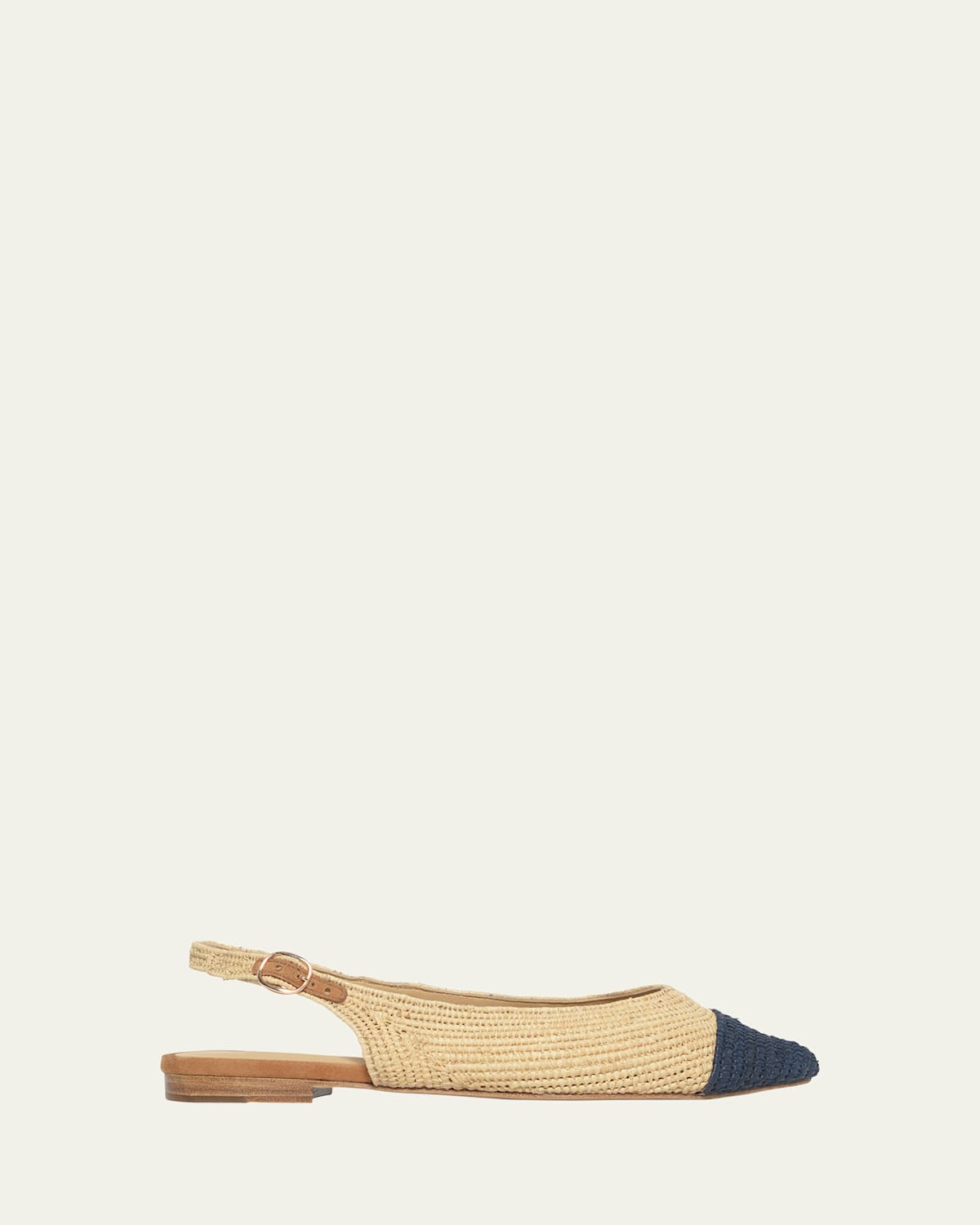 Gabriela Hearst Strength Raffia Slingback Flats | Thumbnail 4 Gabriela Hearst Strength Raffia Slingback Flats | Thumbnail 4