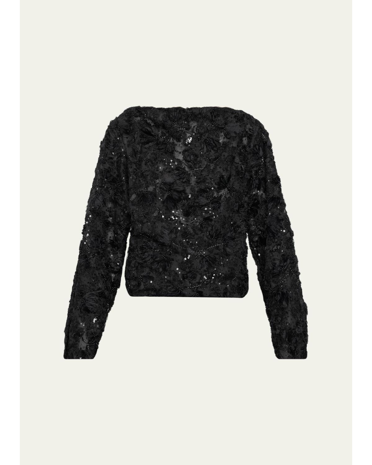 Bateau-Neck Blouse