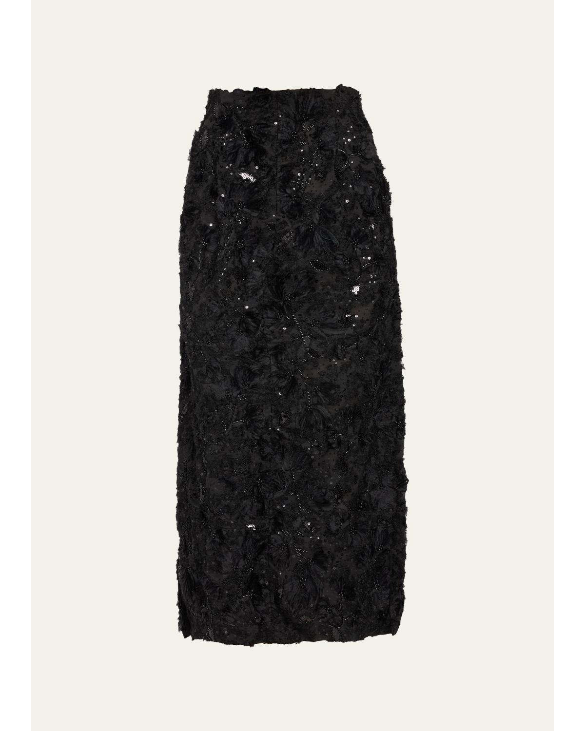 Deconstructed Organza Maxi