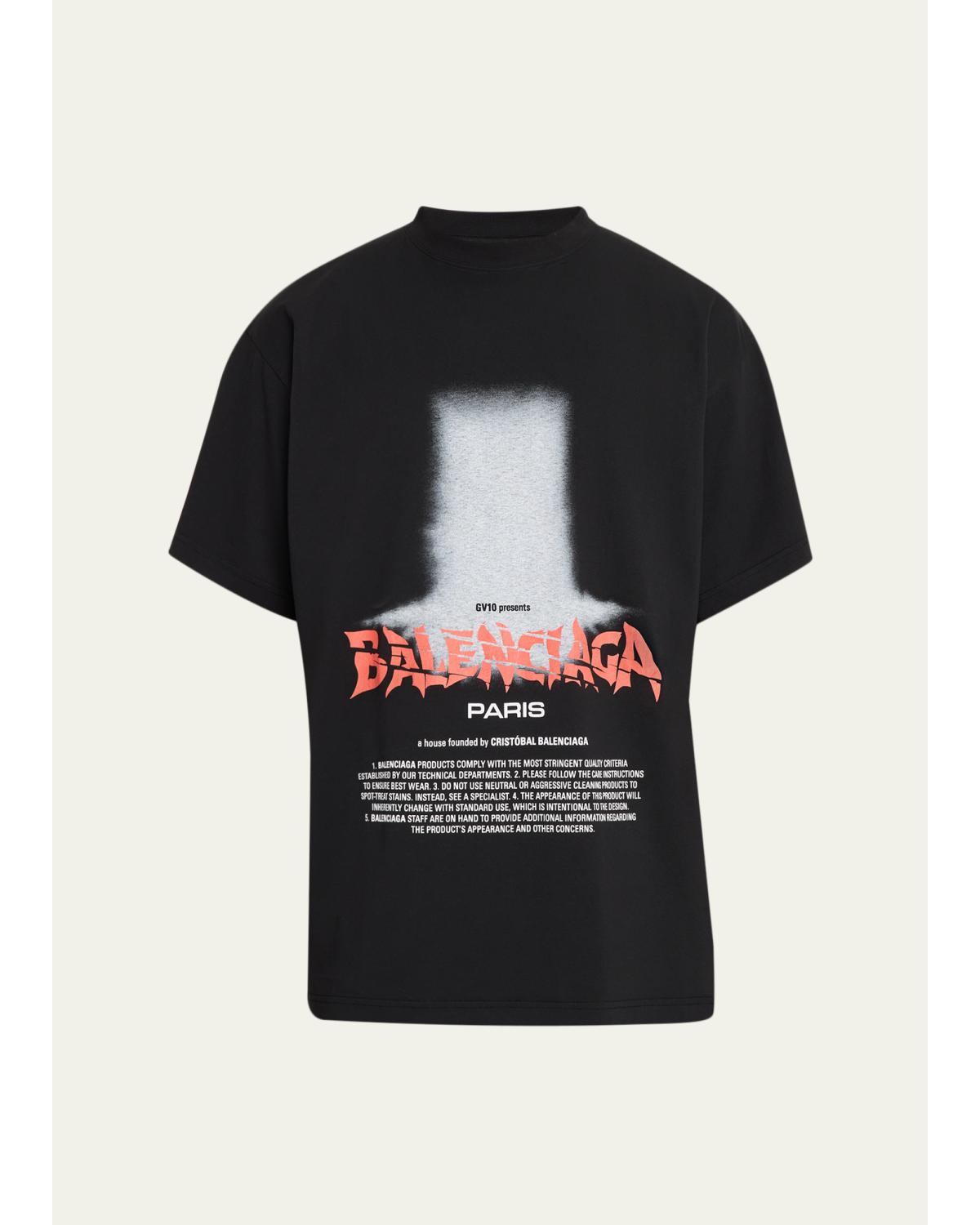 Men'S Logo Graphic Cotton Jersey T-Shirt