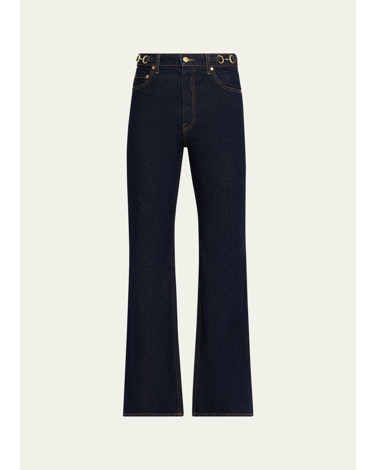 The Colette Straight-Leg Denim Jeans