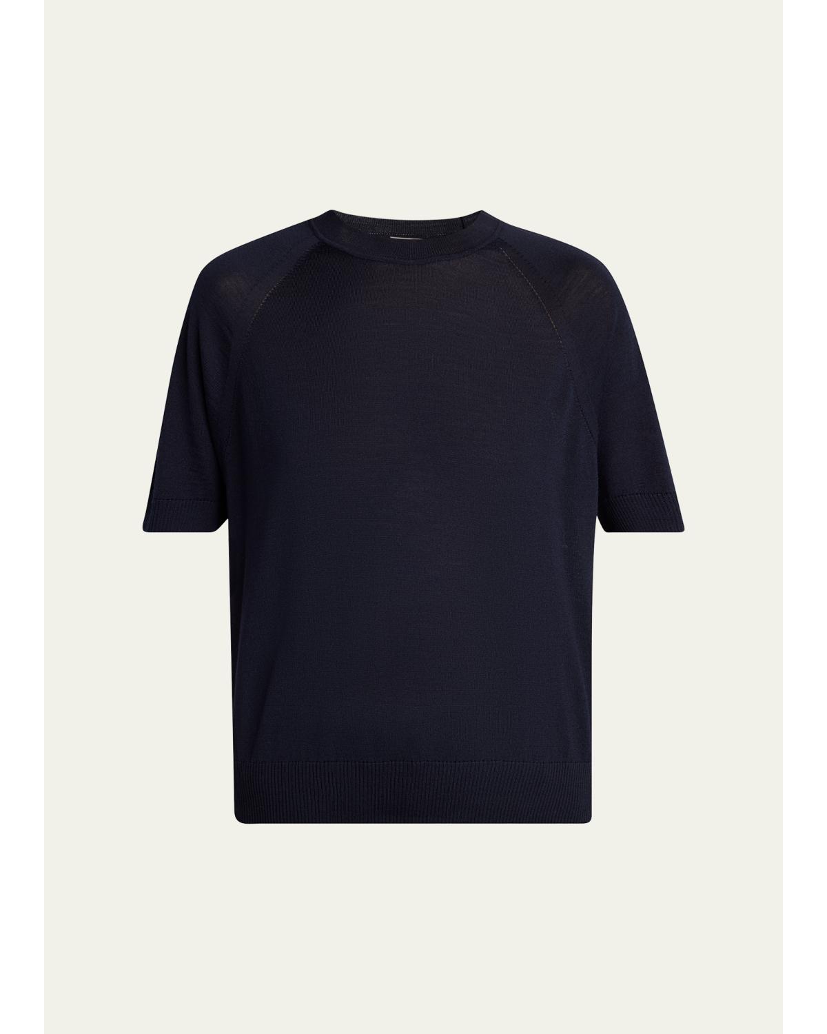 Short-Sleeve Sweater