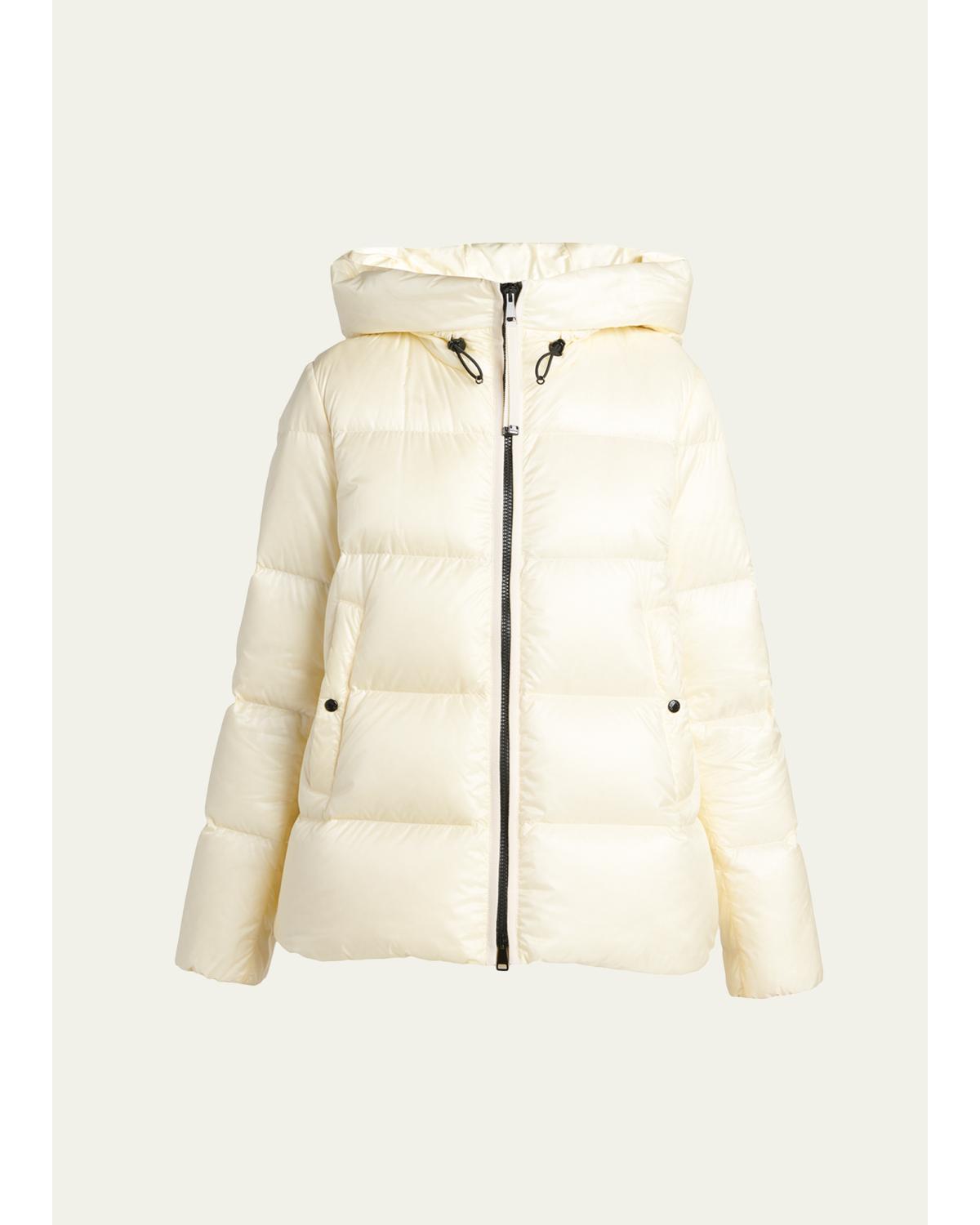 Serittes Hooded Short Down Jacket