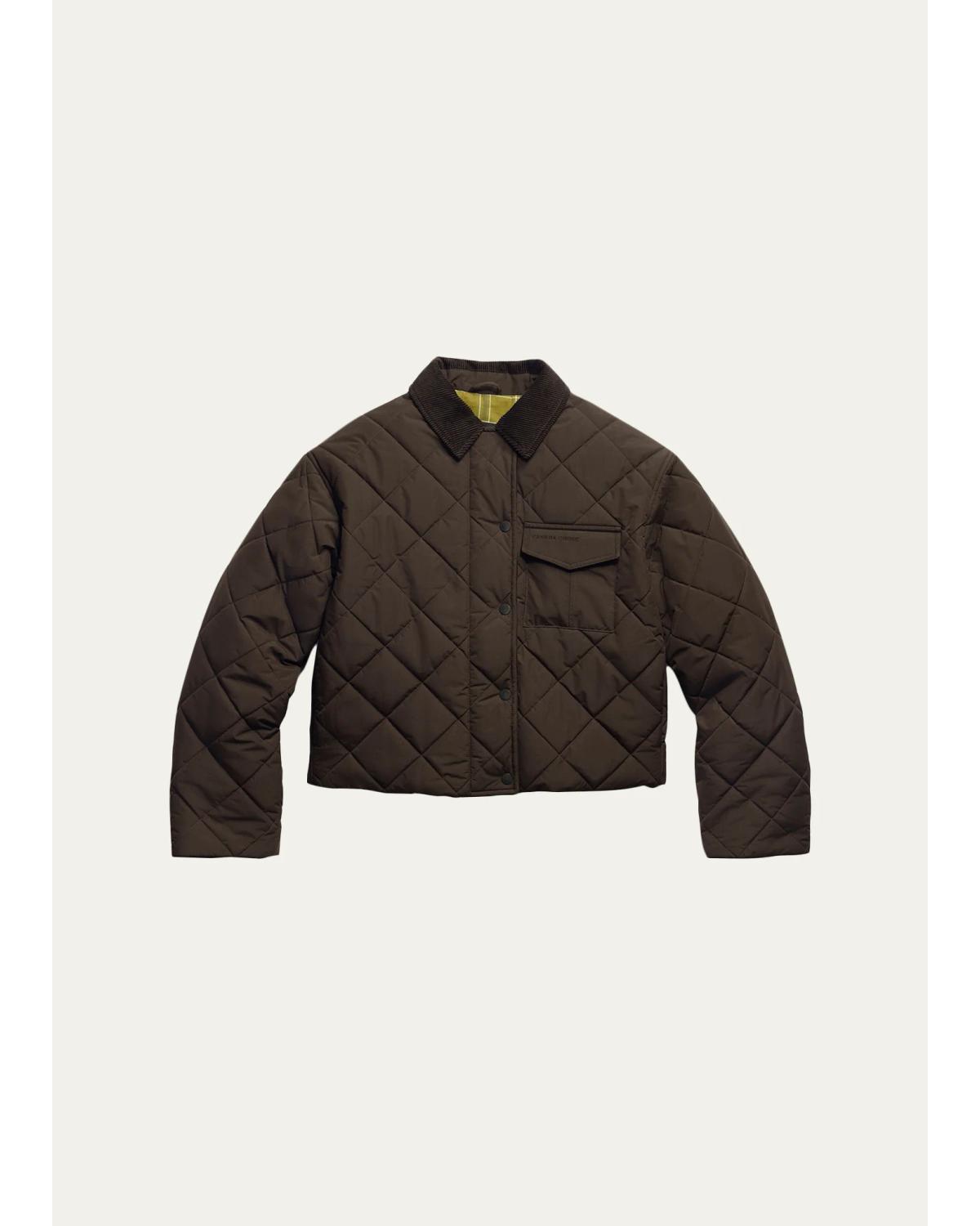 Terra Diamond-Quilted Jacket