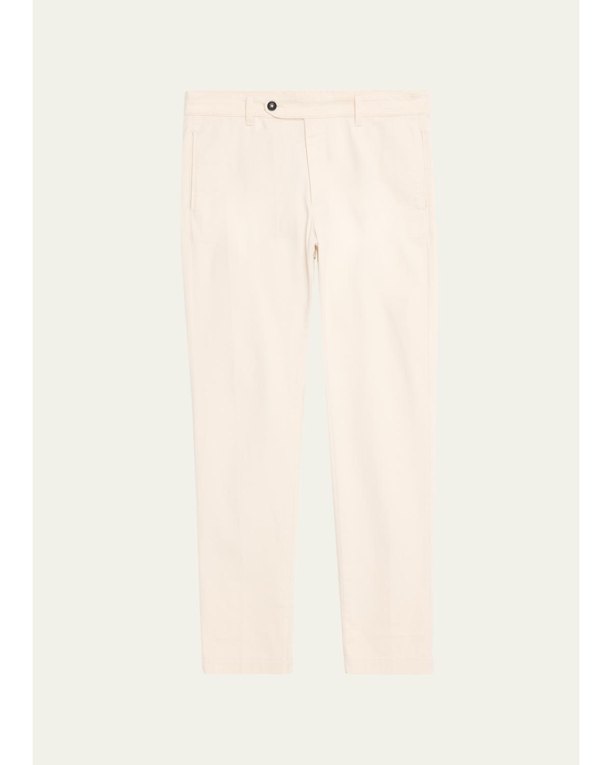 Men'S Comfort Cotton Stretch Trousers