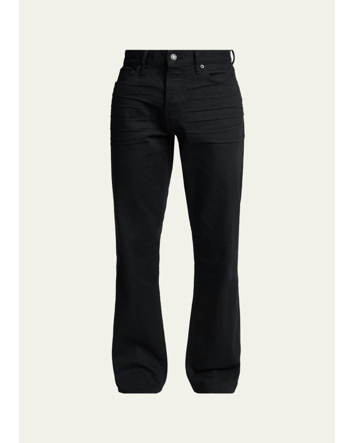 Men'S Stretch Selvedge Denim Five-Pocket Pants