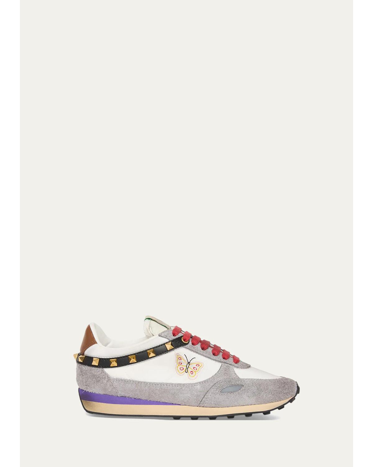 Rockstud Low-Top Sneakers