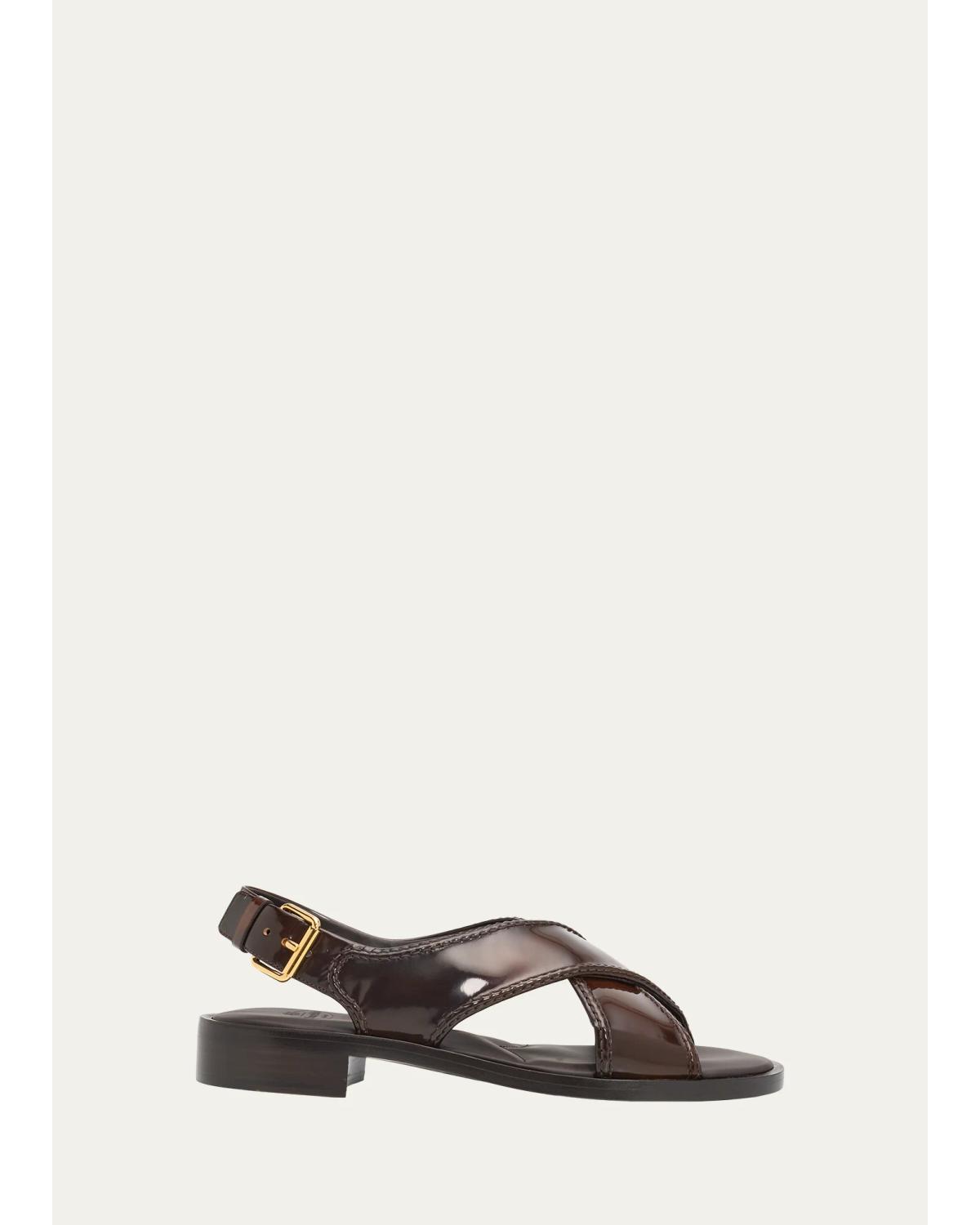 35Mm Crisscross Slingback