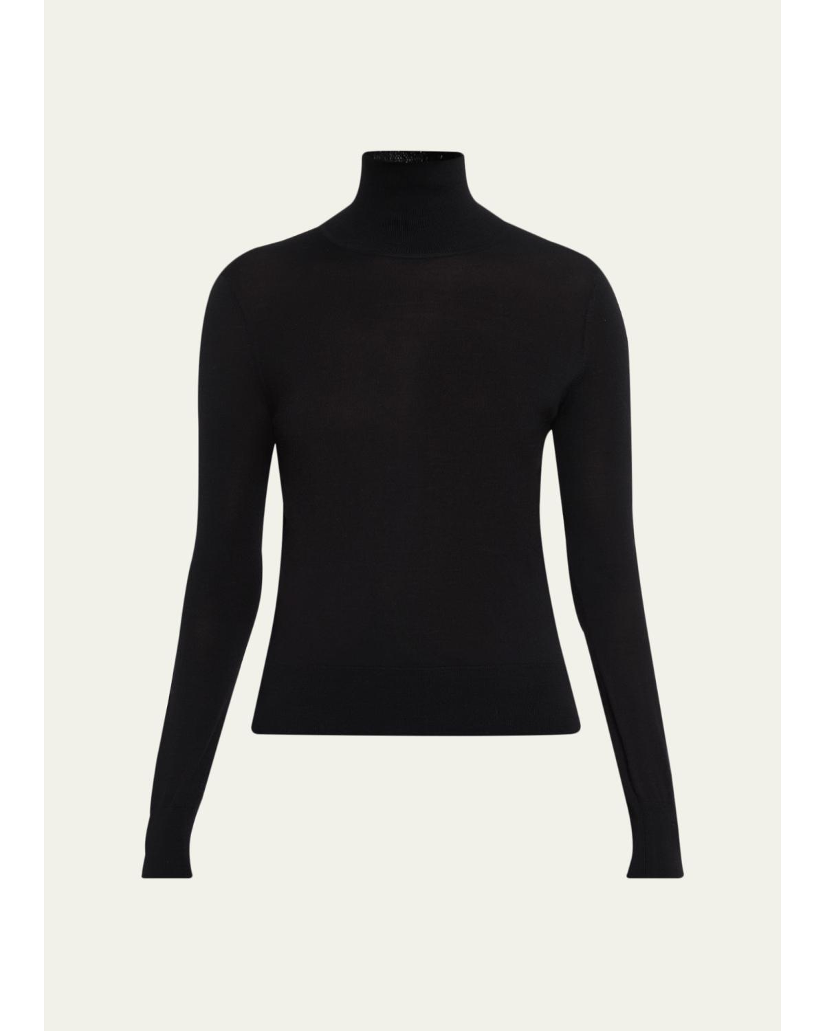 Larkin Merino Wool Turtleneck Sweater