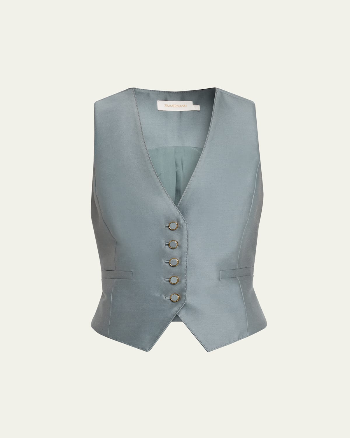 Zimmermann Valiant Waistcoat In Airforce