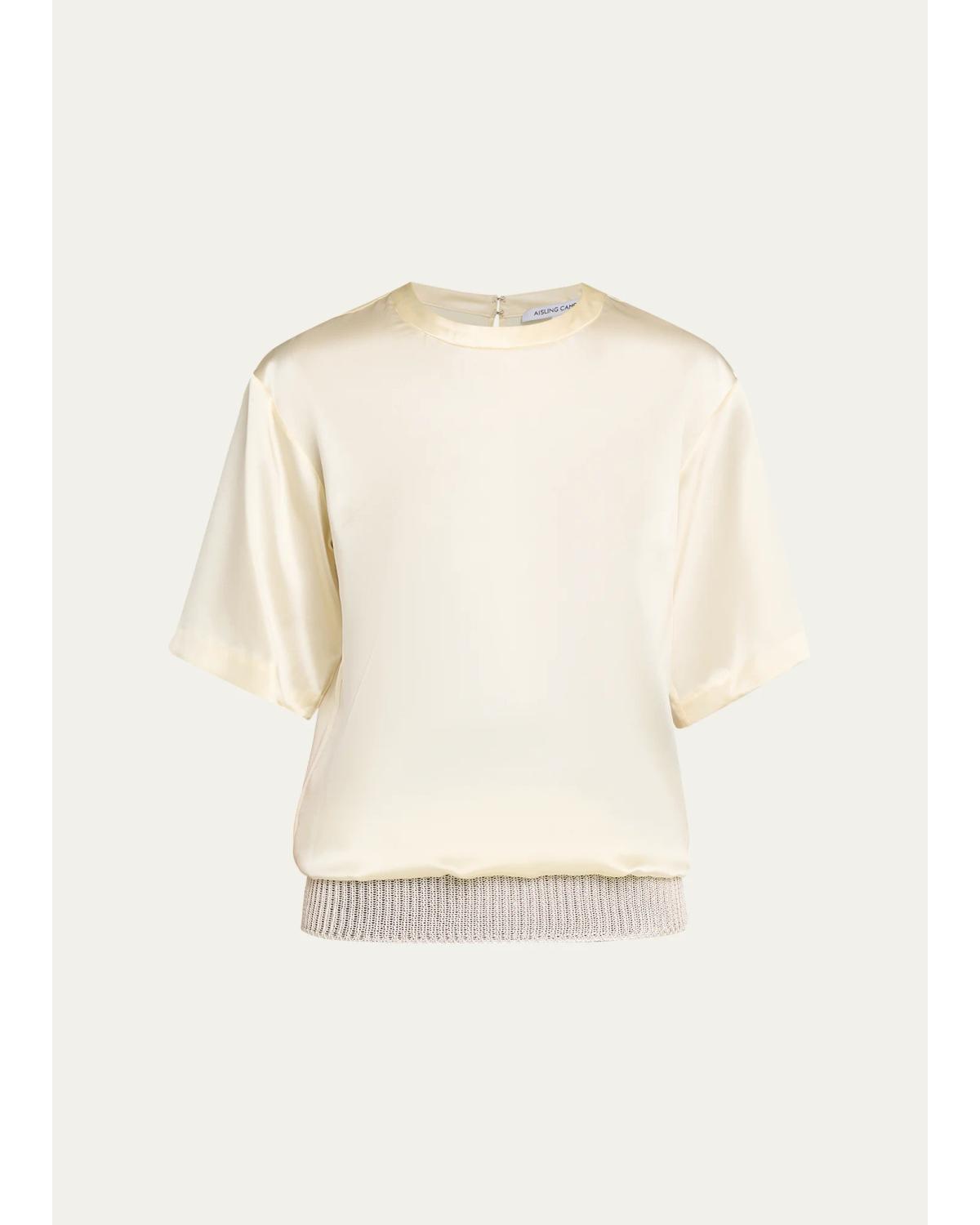 Liquid Silk Short-Sleeve T-Shirt