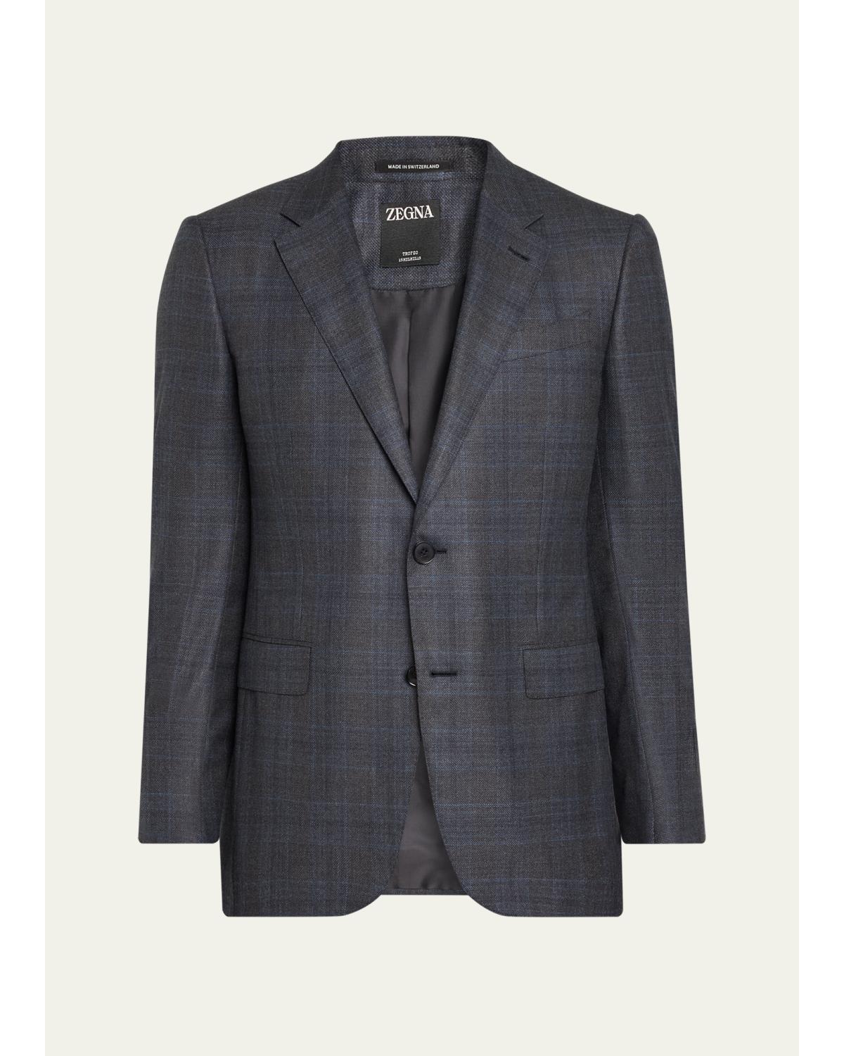 Men'S 12Milmil12 Wool Single-Breasted Sport Coat