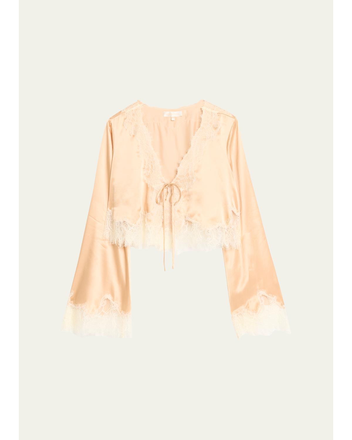 Kately Lace-Trim Top