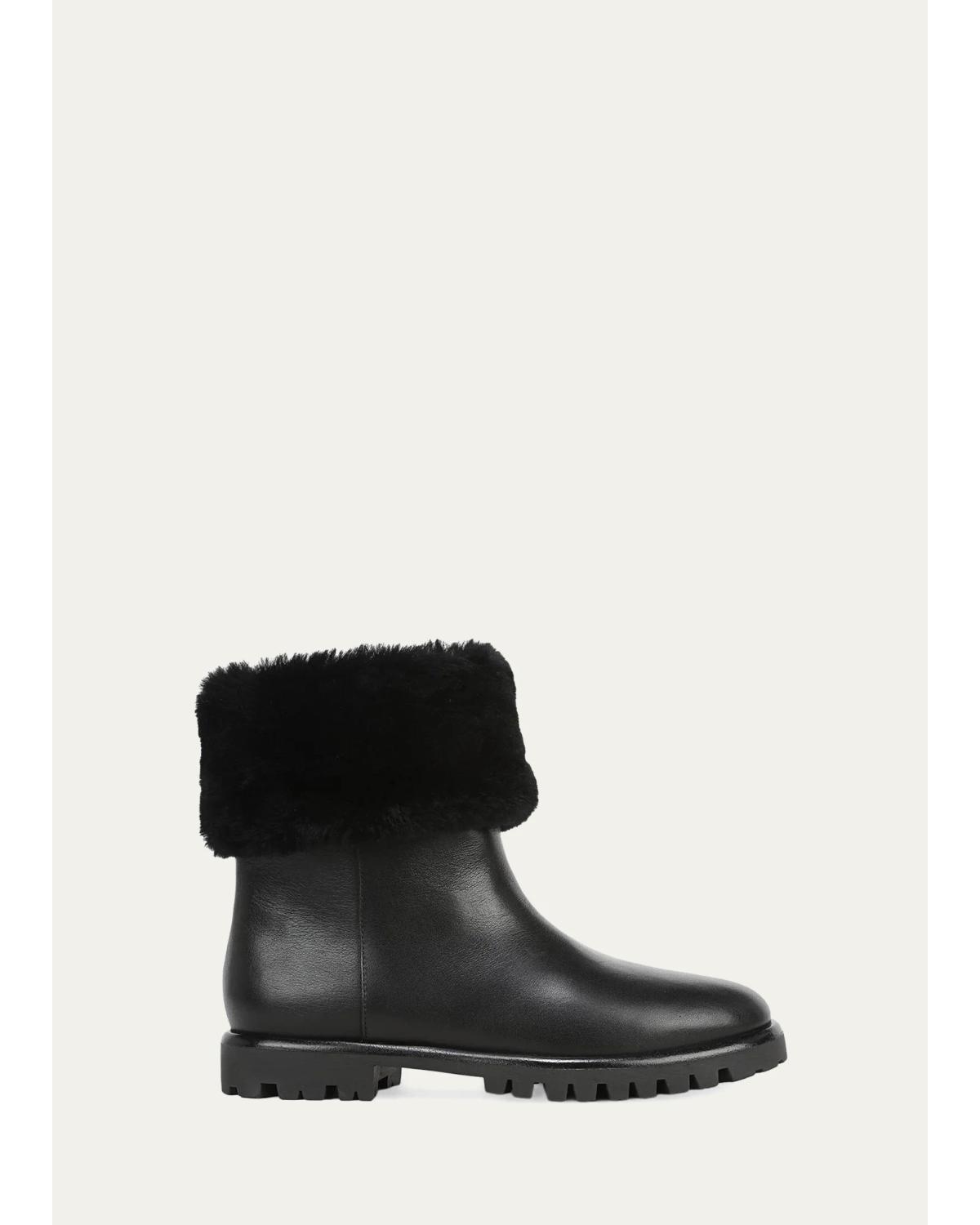 Cameron Shearling-Lined Boots