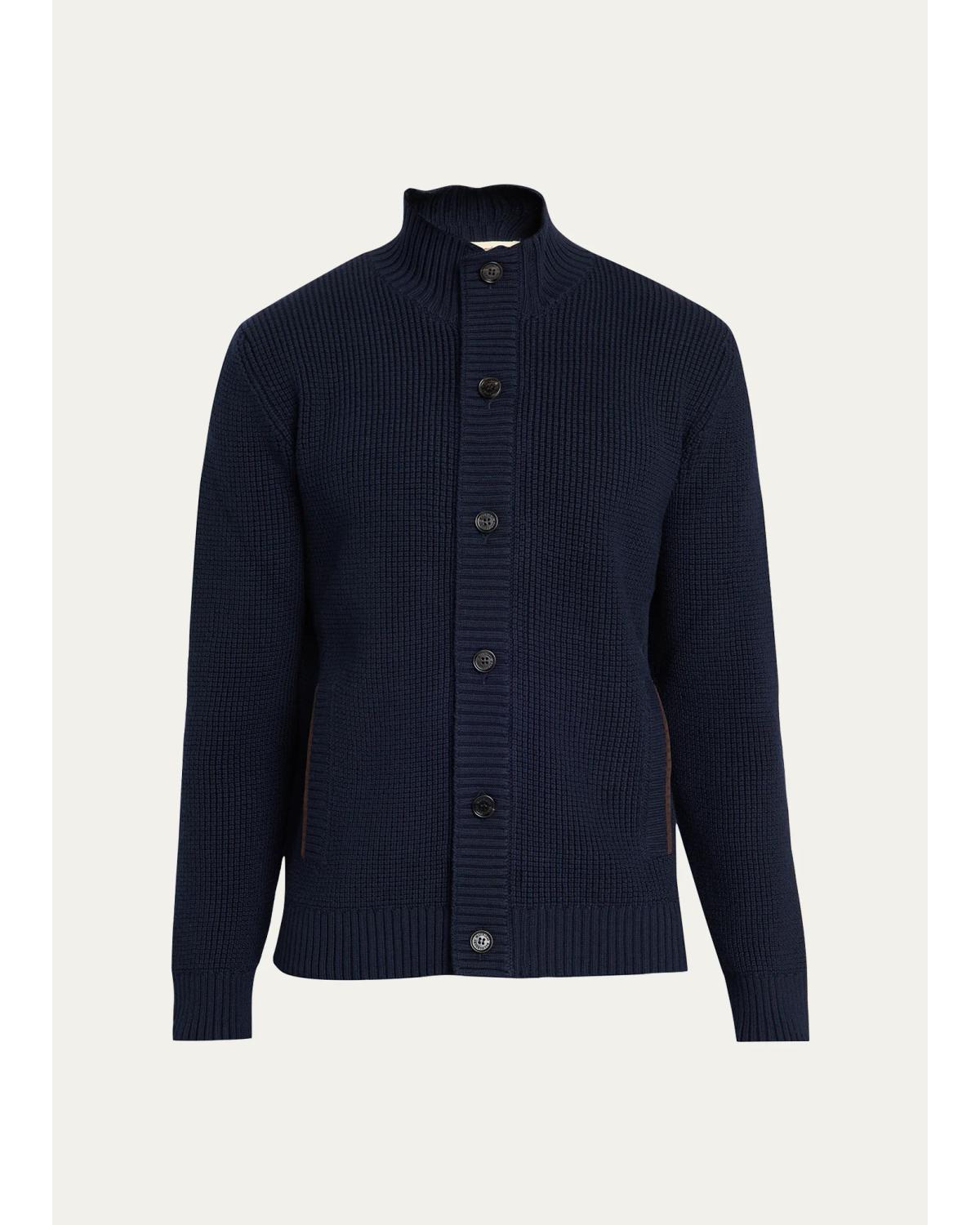 Men'S Brenta Knit Cotton Cardigan