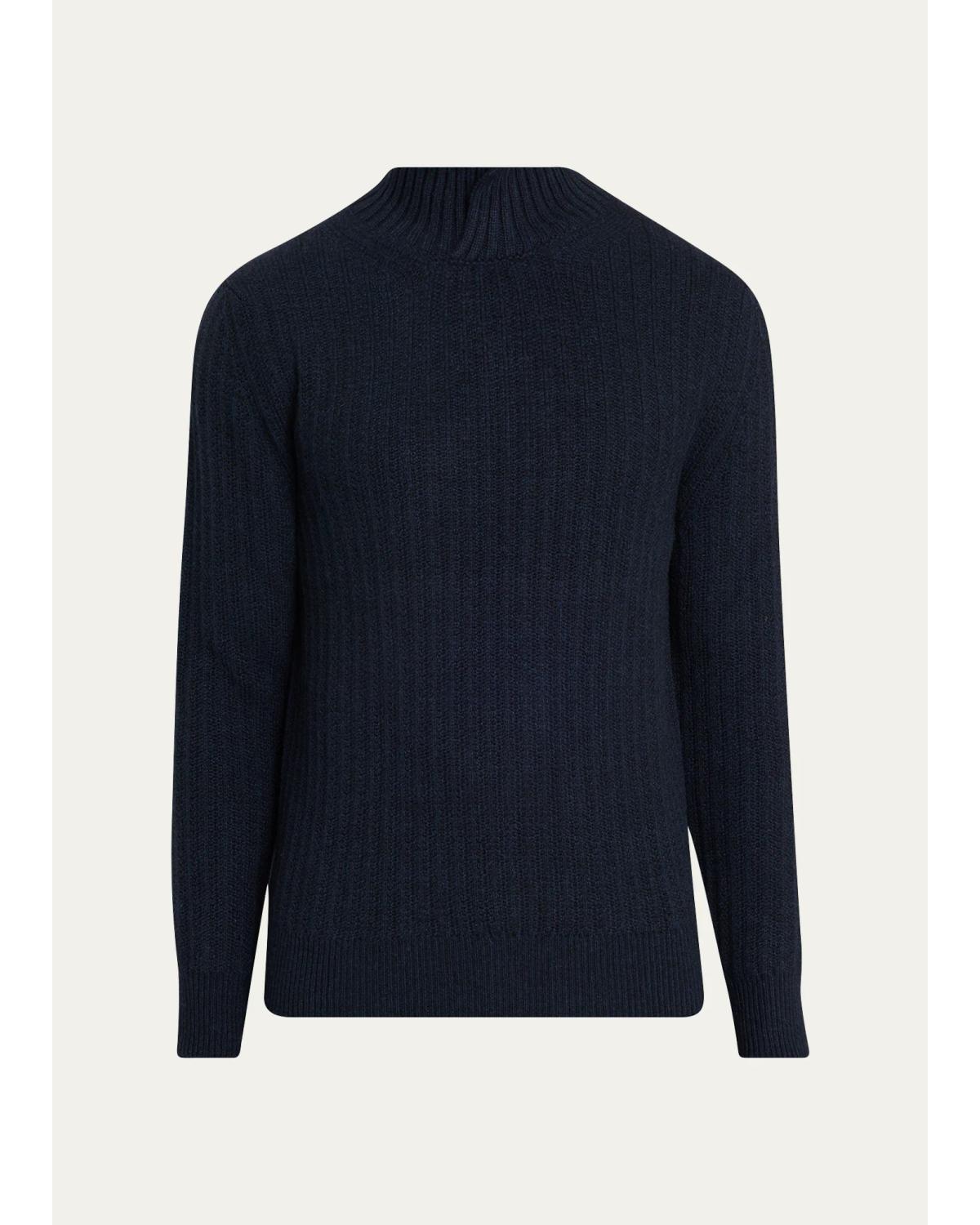 Men'S Fontana Ribbed Cotton Sweater