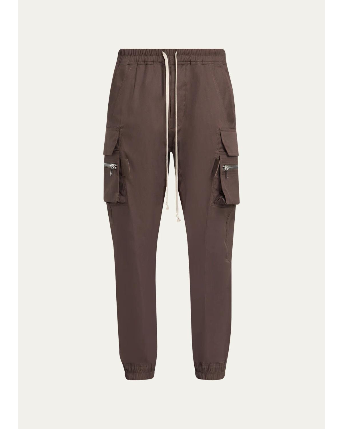 Men'S Drawstring Cargo Joggers