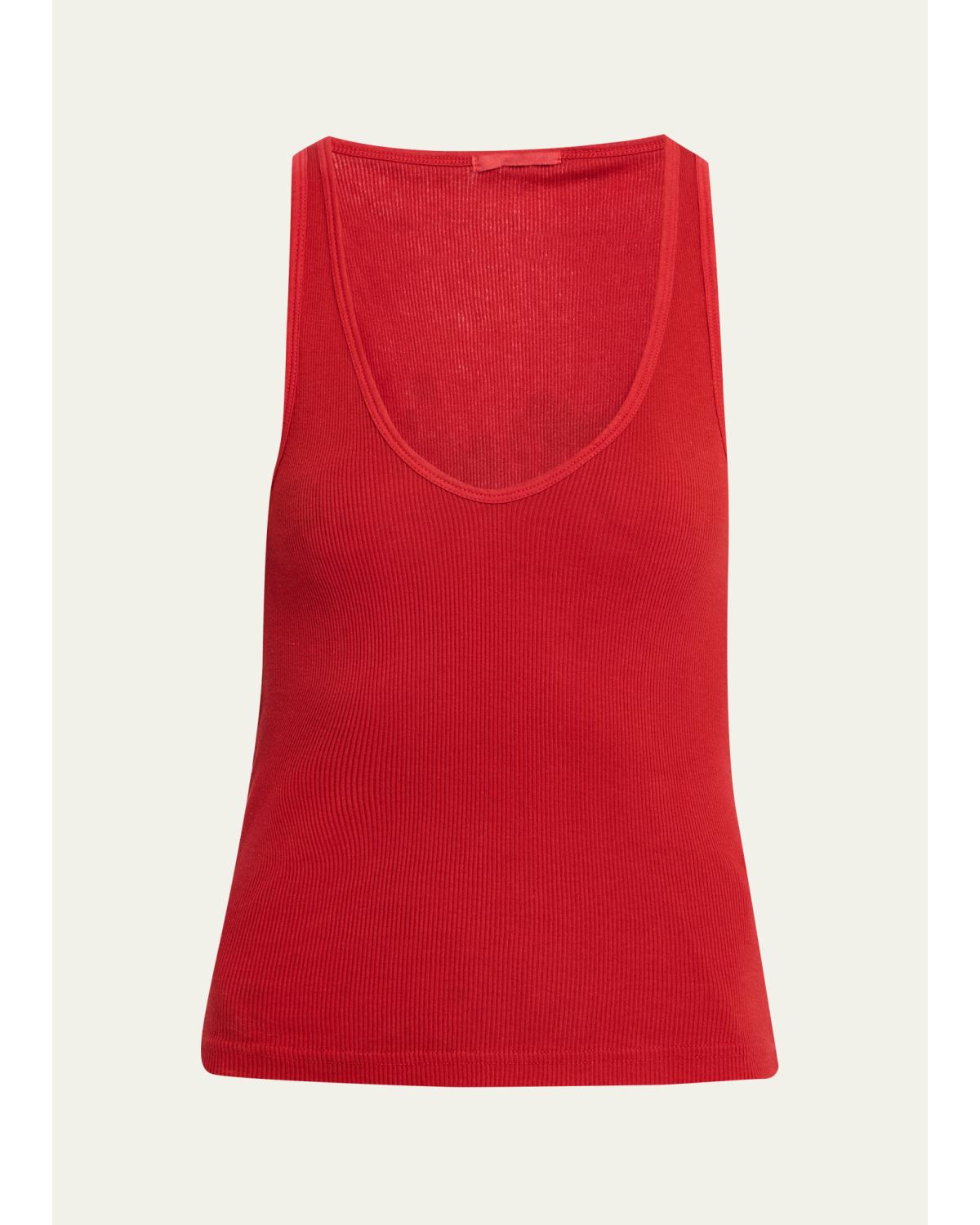 Claire Ribbed Tank Top