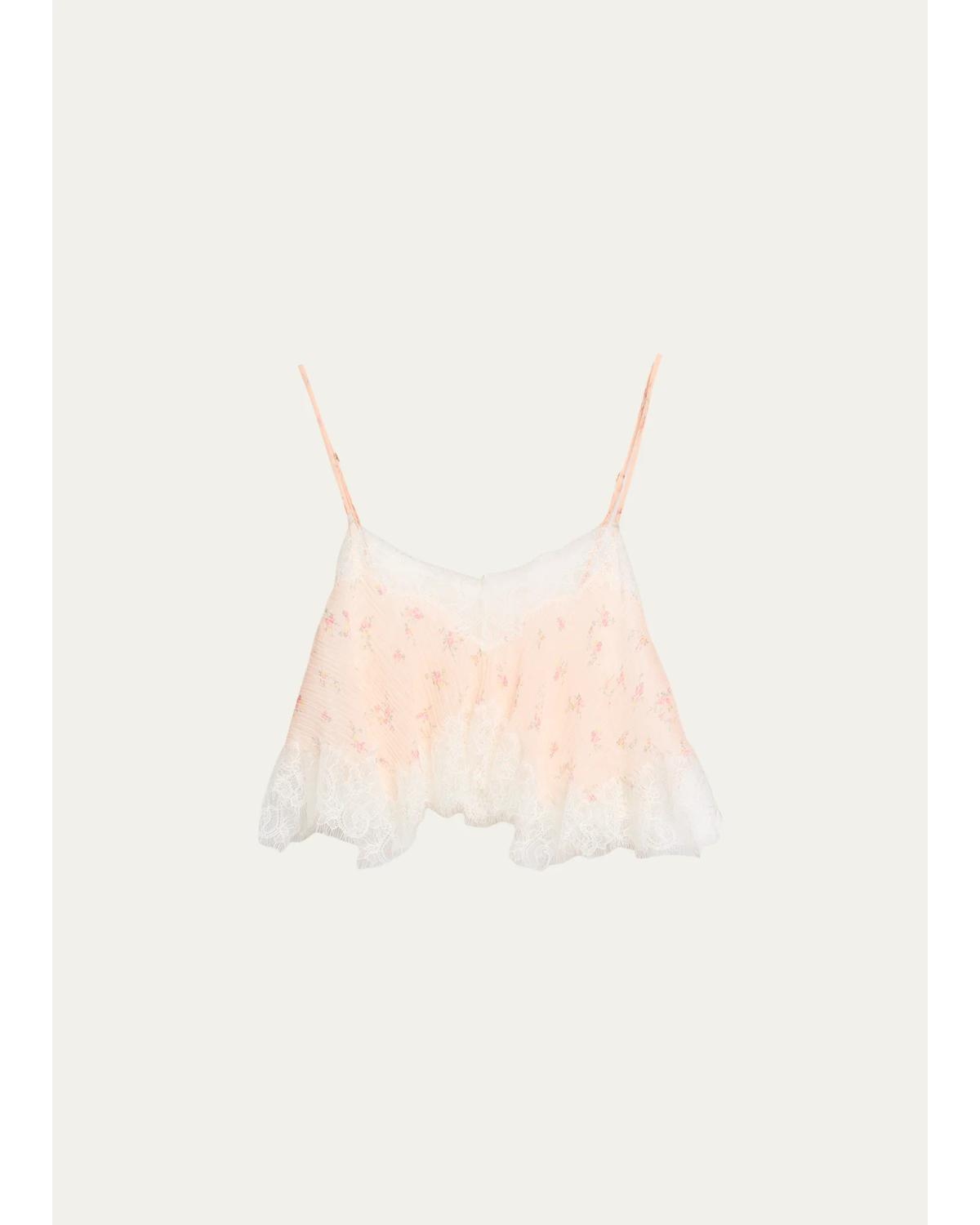 Elysia Silk Crop Top