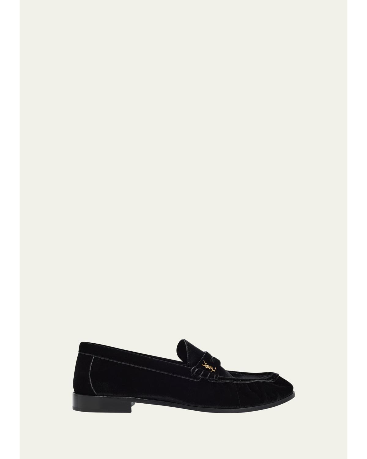 Men'S Le Cassandre Ysl Moc-Toe Loafers