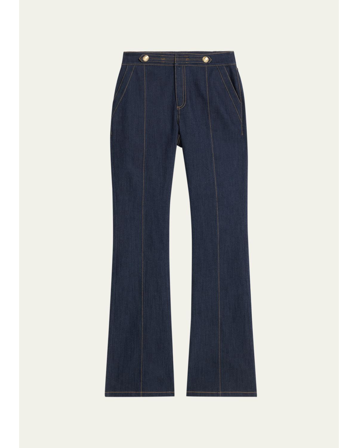 Abbot High-Rise Flared Jeans