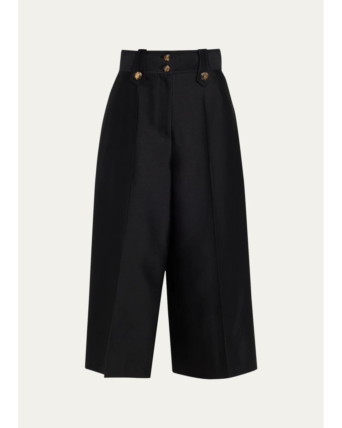 Valiant Wool-Silk Culottes