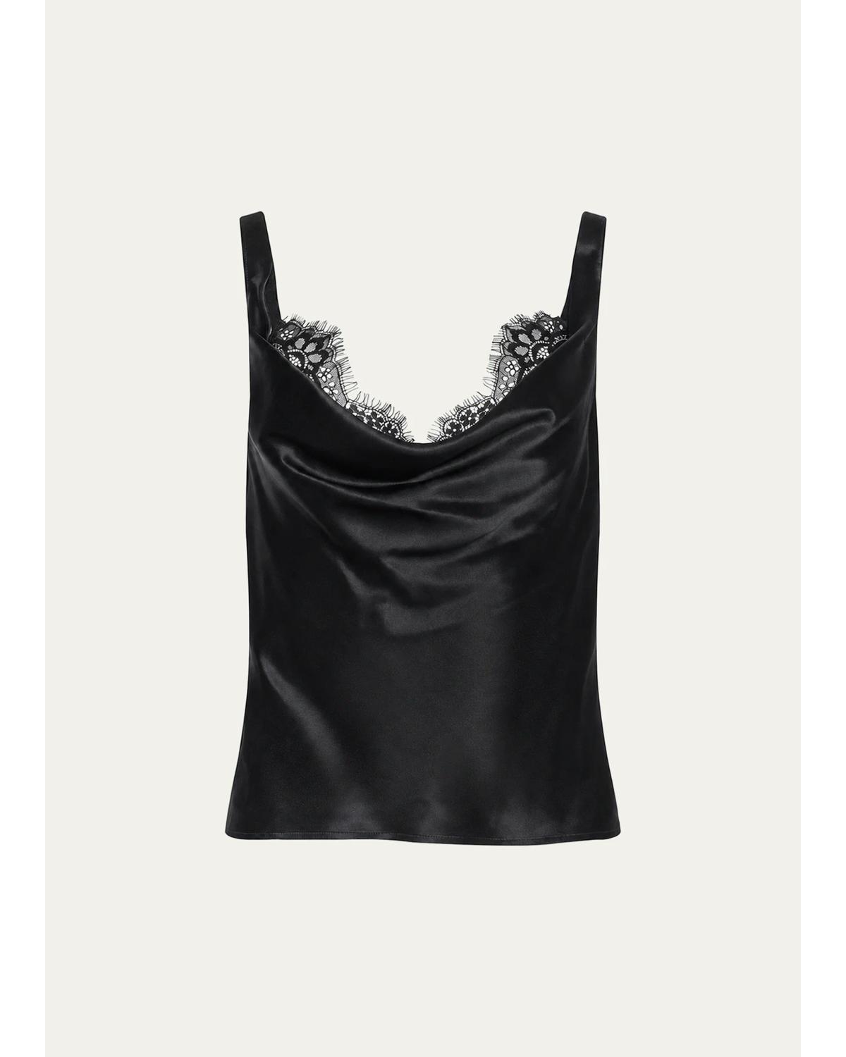 Evadne Silk Lace Camisole