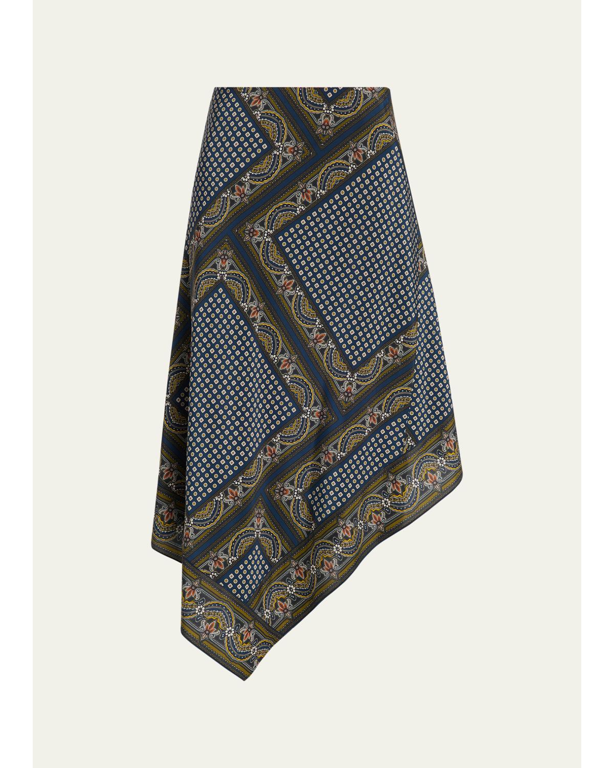 Hartley Bandana Asymmetric Midi
