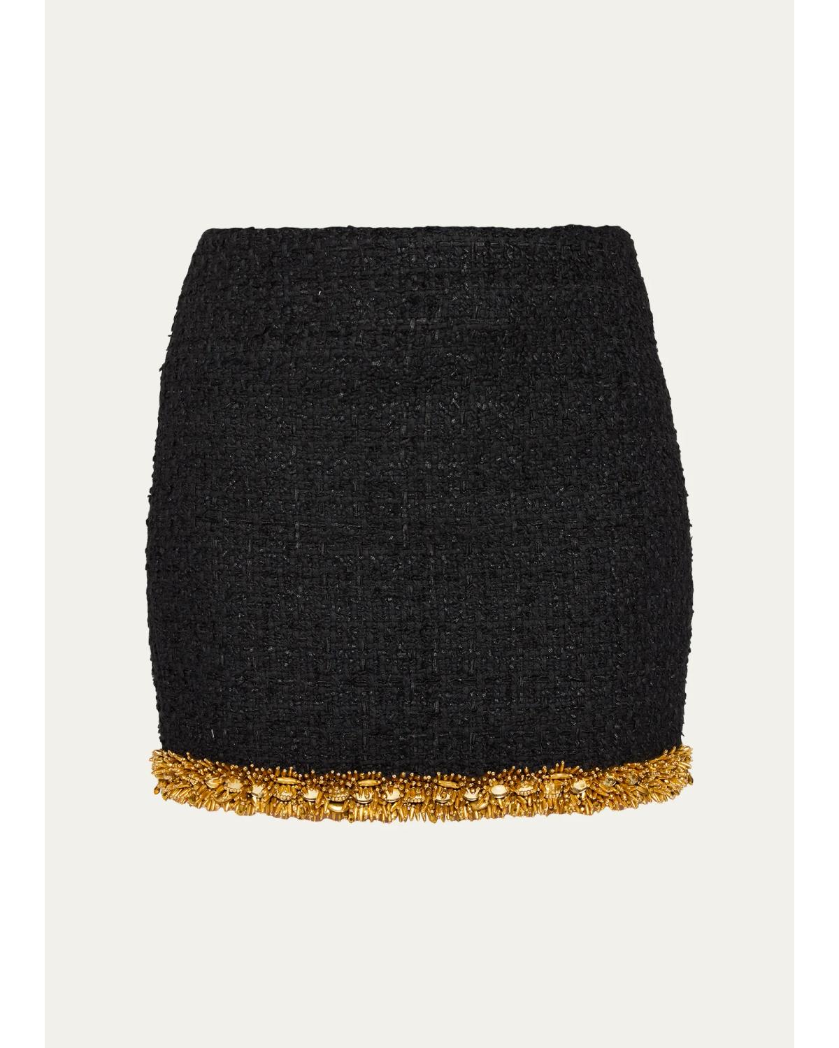 Metallic Tweed Mini