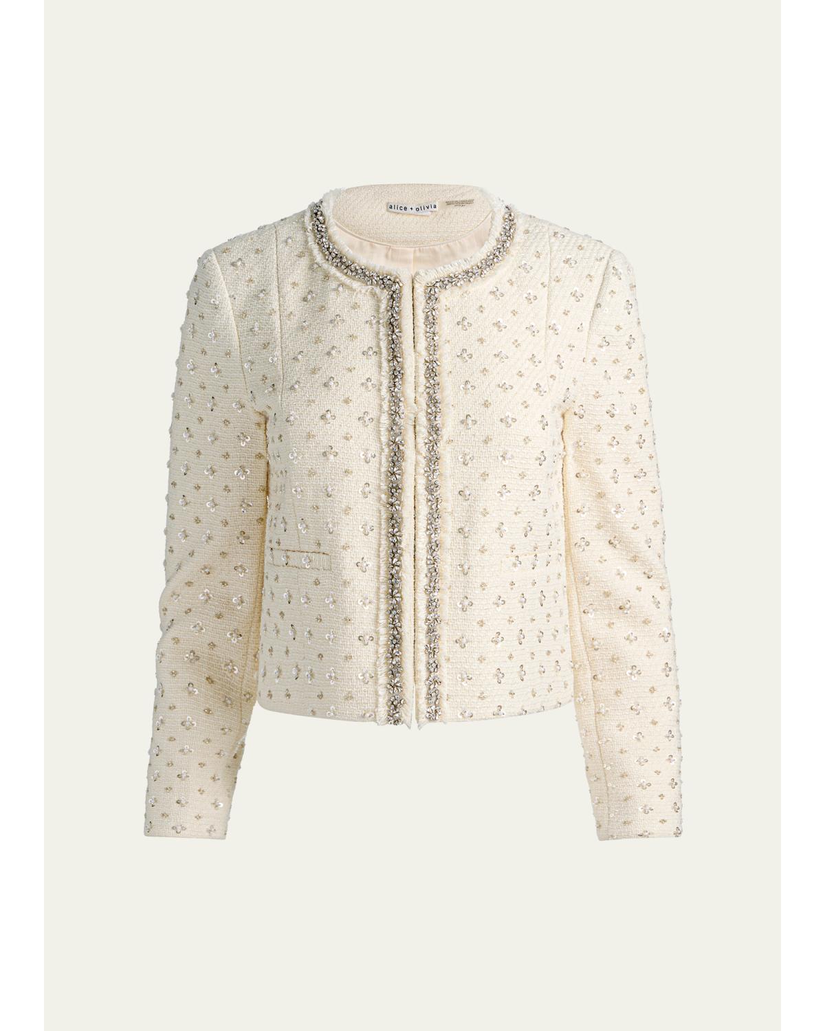 Thomasina Embellished Tweed Jacket