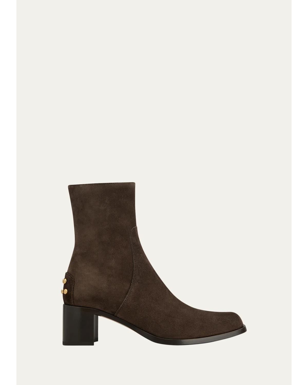 60Mm Studded Ankle Boots