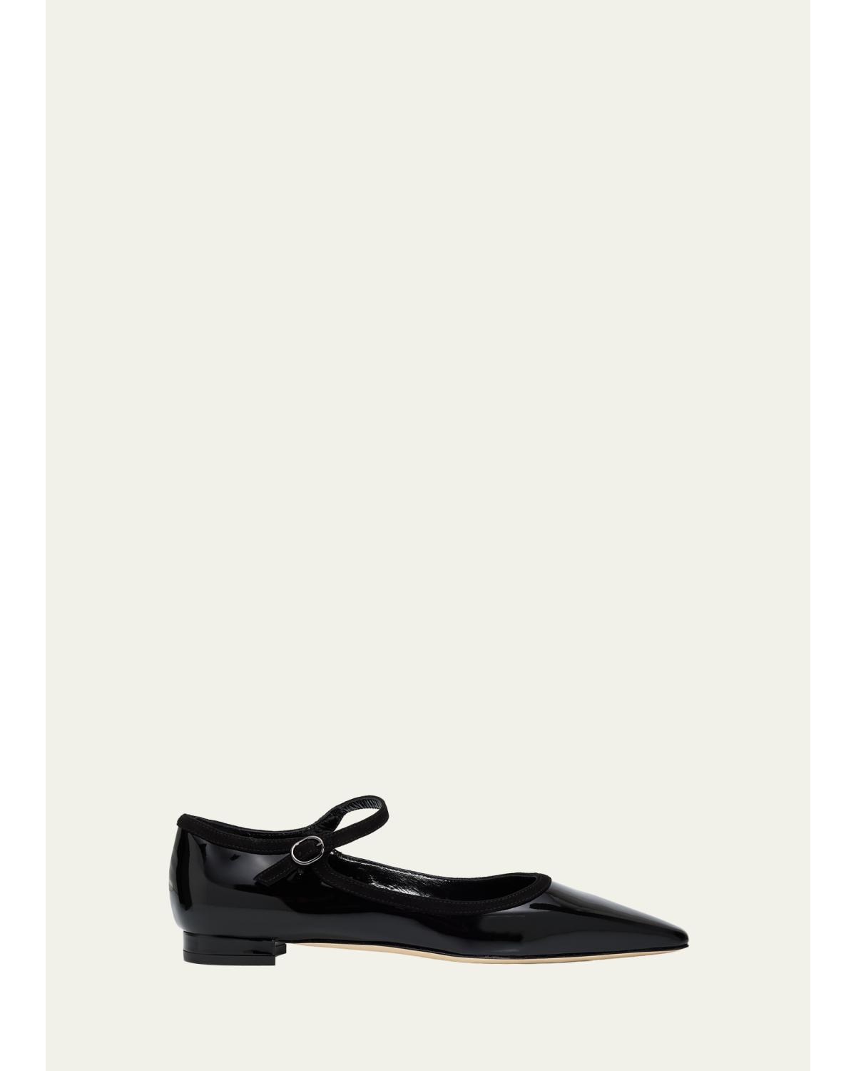Perdiccamod Patent Leather Ballerina Flats