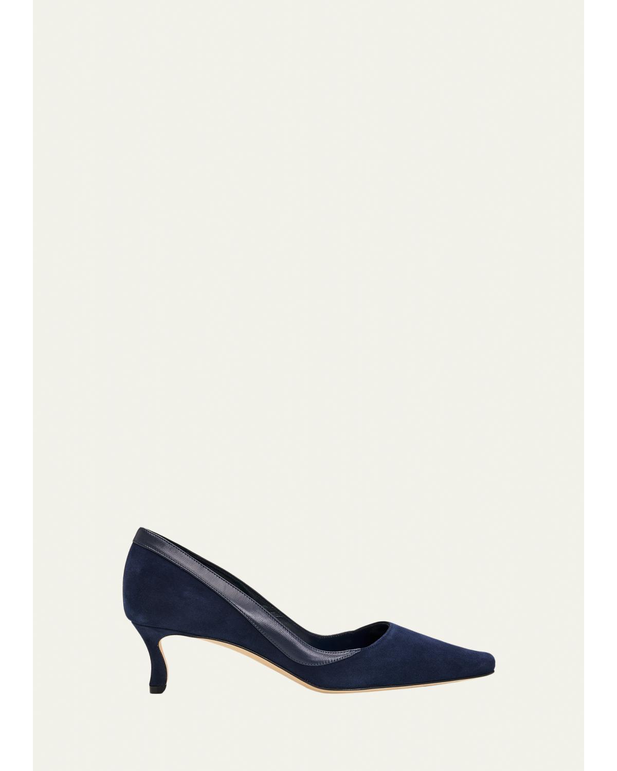 50mm Armelia Suede Pumps