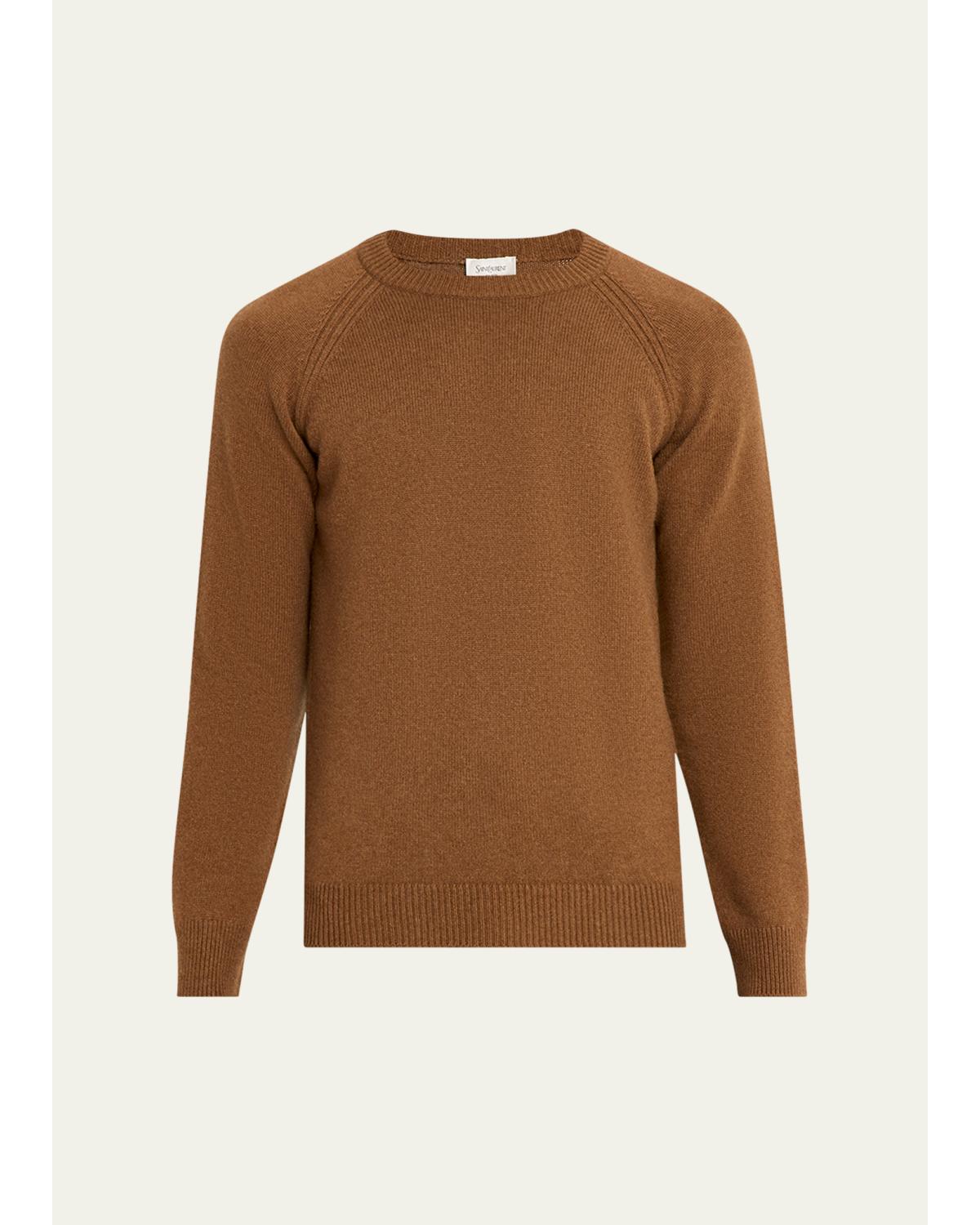 Men'S Cashmere 8Gg Raglan Crewneck Sweater