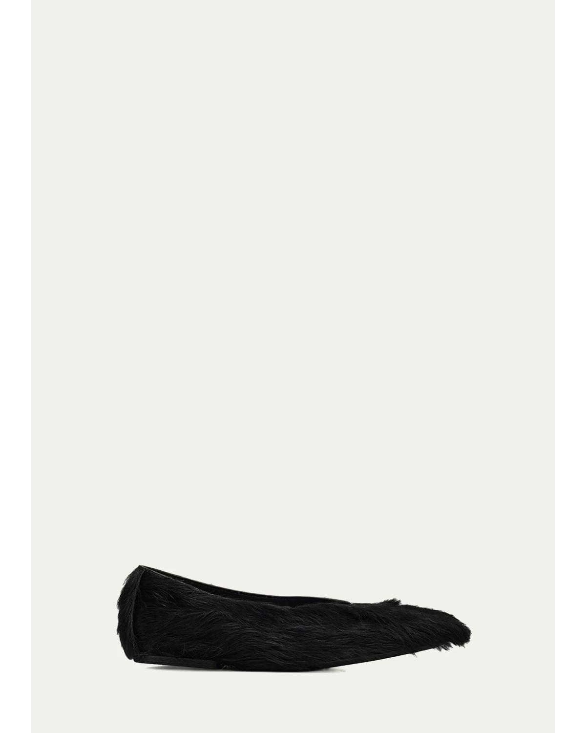 Hair Ballerina Flats