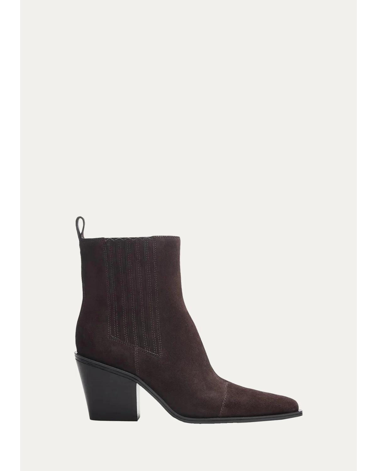 75Mm Newbury Suede Chelsea Boots