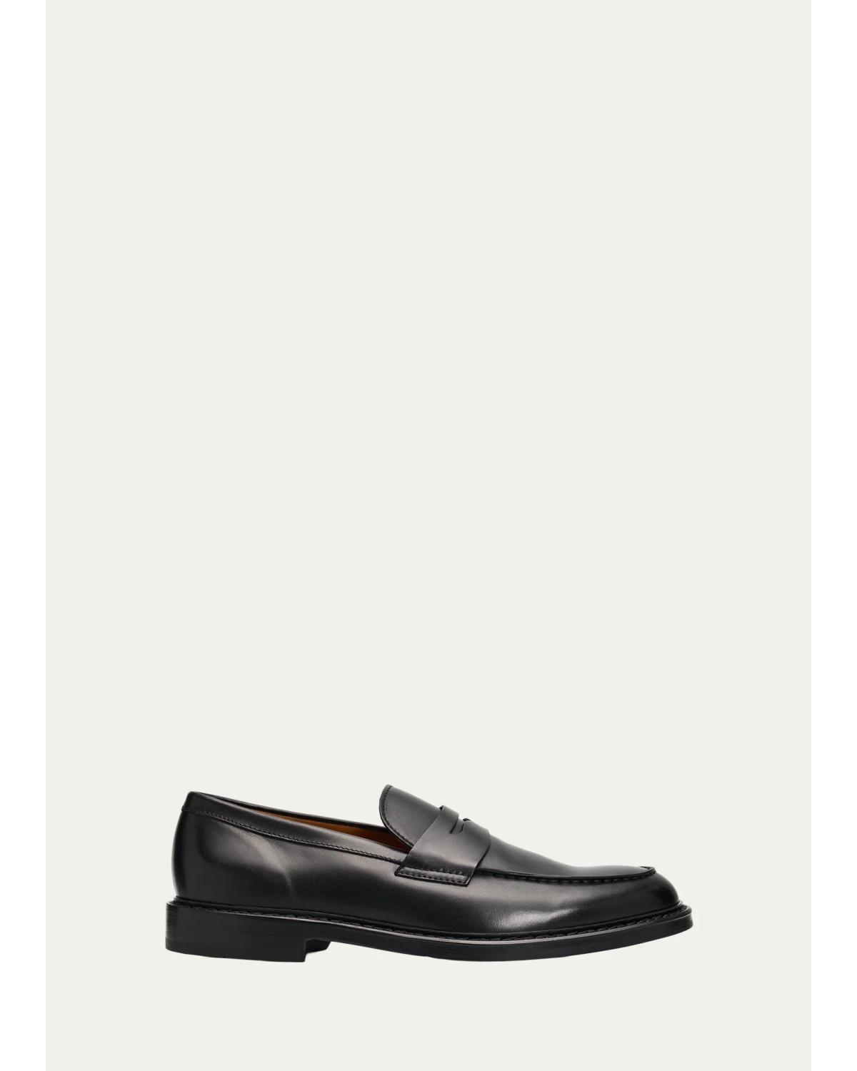 Men'S Siena Leather Penny Loafers