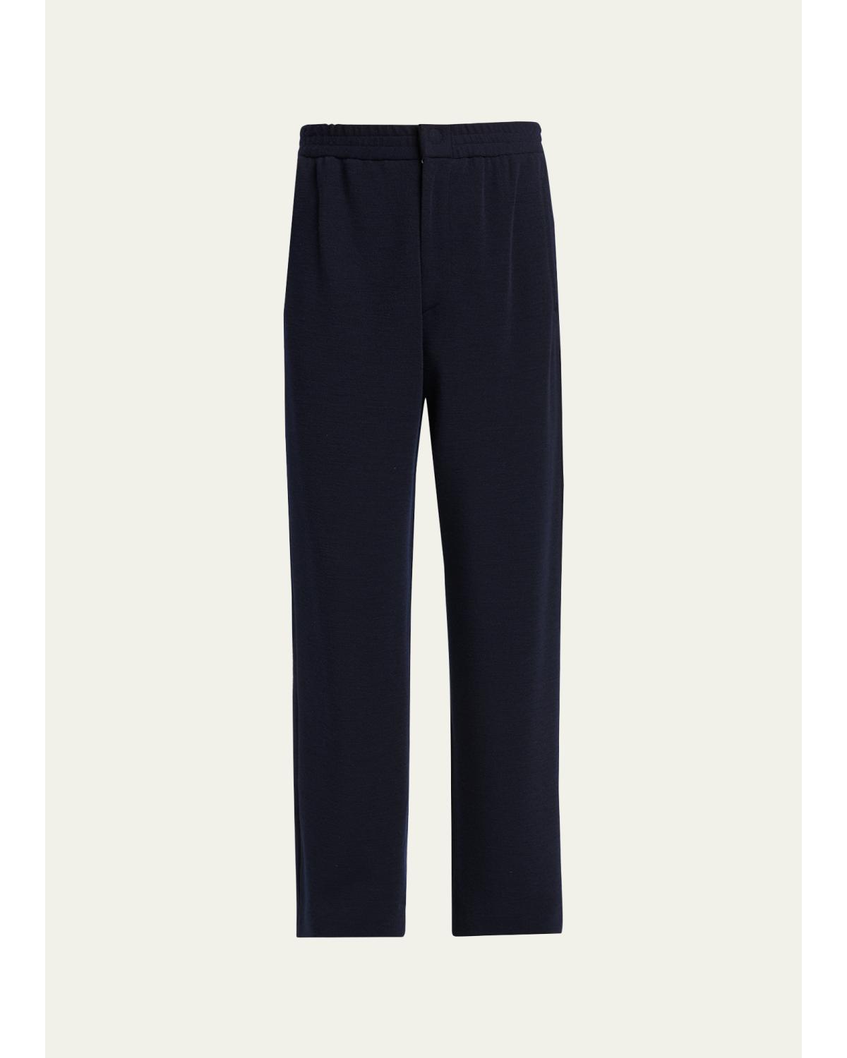 Men'S Straight-Leg Wool