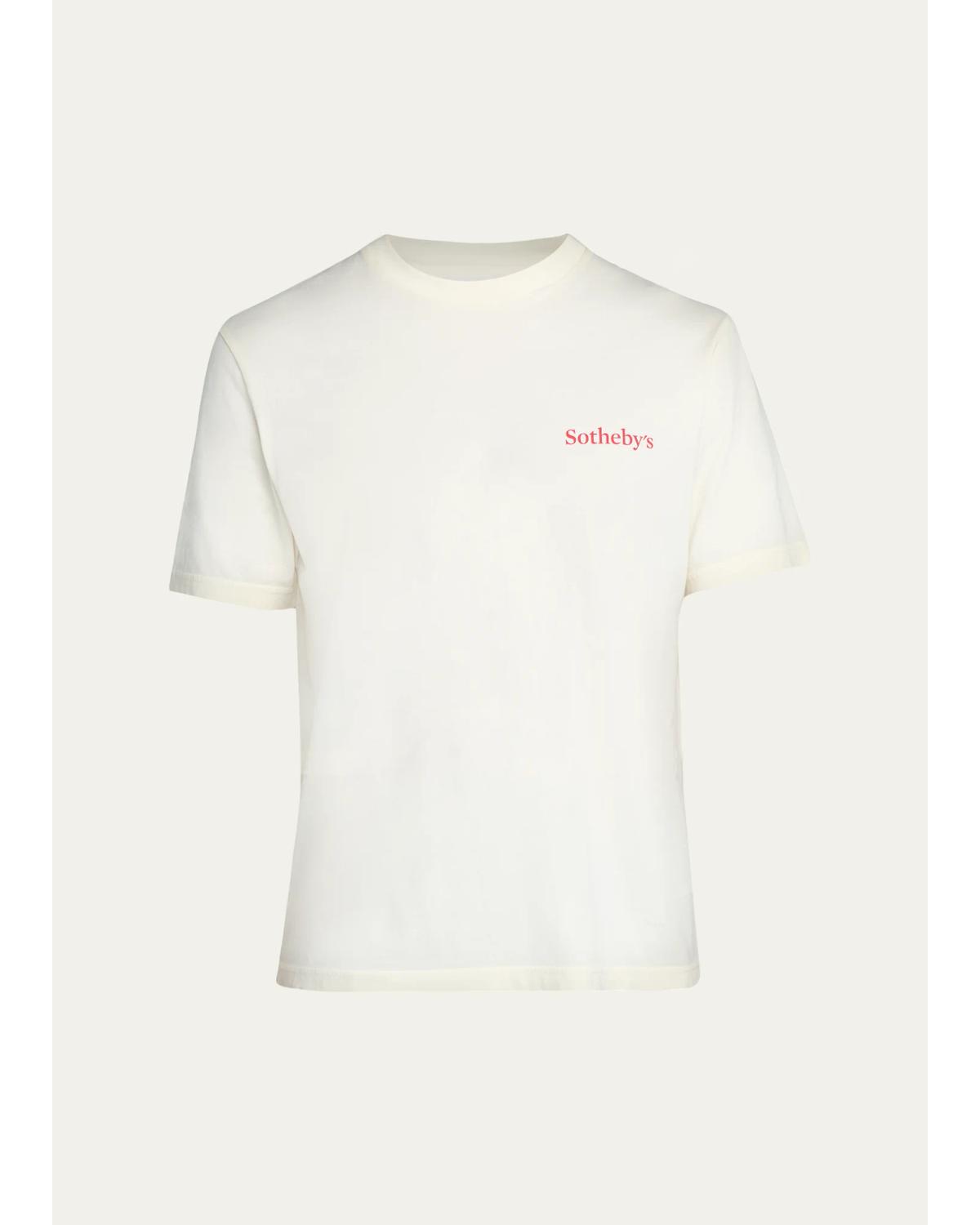 Men'S Frame X Sotheby'S Cotton T-Shirt