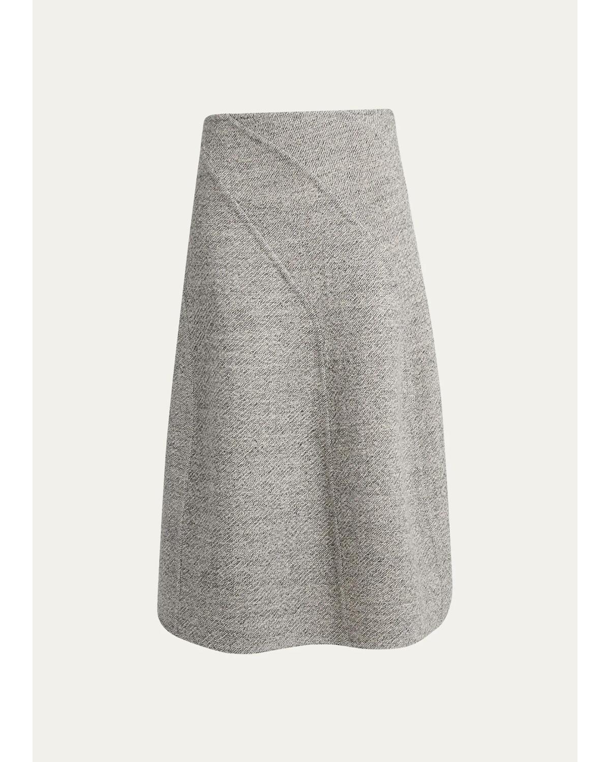 Gaelle Paneled Flare Midi